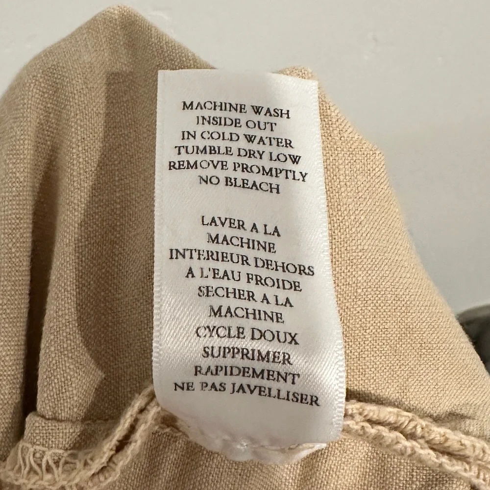 Frank & Eileen Kinsale Performance Pant in Khaki Size 10 - Picture 11 of 11